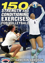 Cover: 150 strength and conditioning exercises for volleyball