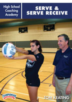 Cover: high school coaching academy: serve & serve receive