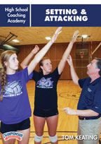 Cover: high school coaching academy: setting & attacking