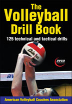 Cover: the volleyball drills book