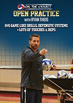 Cover: ryan theis: 6v6 game-like drills, defensive systems + lots of touches & reps