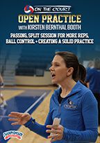 Cover: kirsten bernthal booth: passing, split session for more reps, ball control + creating a solid practice