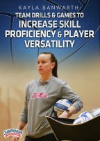 Cover: team drills & games to increase skill proficiency & player versatility