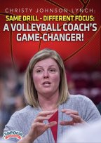 Cover: same drill different focus: a volleyball coach's game changer!